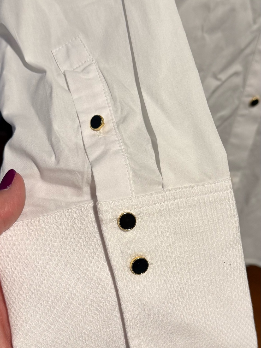 J. Crew White Button-Down Women's Shirt - Picture 4 of 4